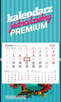 Kalendarz jednodzielny PREMIUM